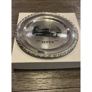 Vintage Oneida 7 1/2 Septa plate of the Southeastern Pennsylvania Transp. Auth.